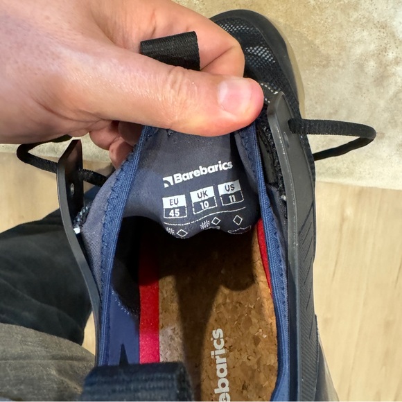 Barebarics Rebel - black and blue camo design Men’s shoe sneaker in a size 11 - Picture 8 of 11